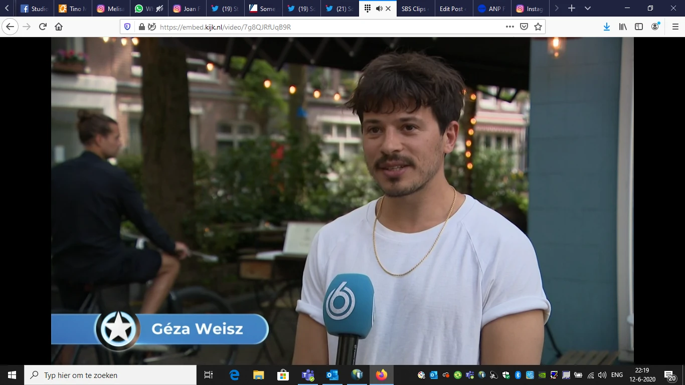 Zon schijnt weer bij Géza Weisz na vreselijke periode