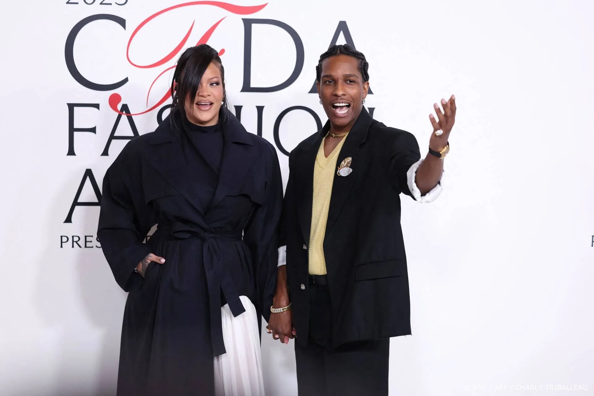 A$AP Rocky liefdevol over partner Rihanna: 'Ik aanbid haar'