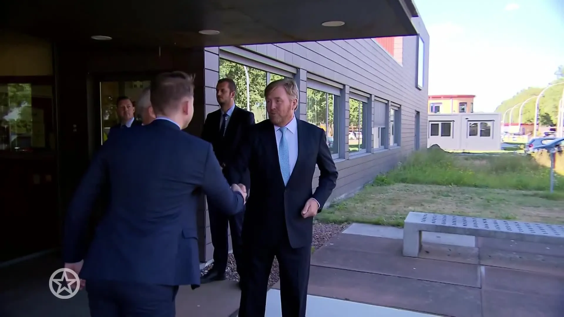 Koning herstellende van longontsteking