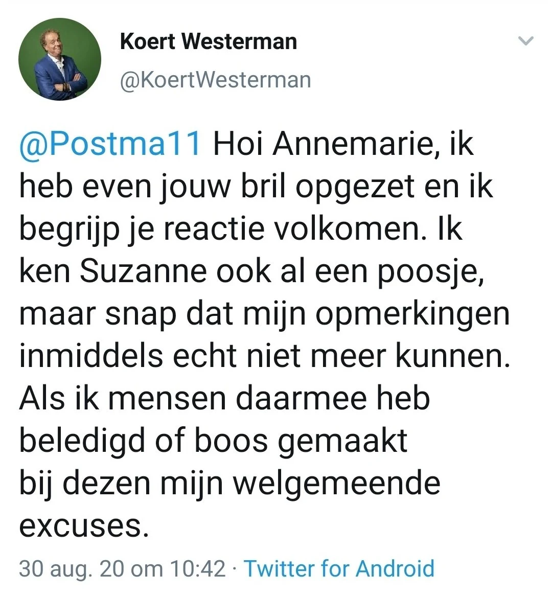 Thijs Römer over opmerkingen Koert Westerman: 'Dit kan echt niet'