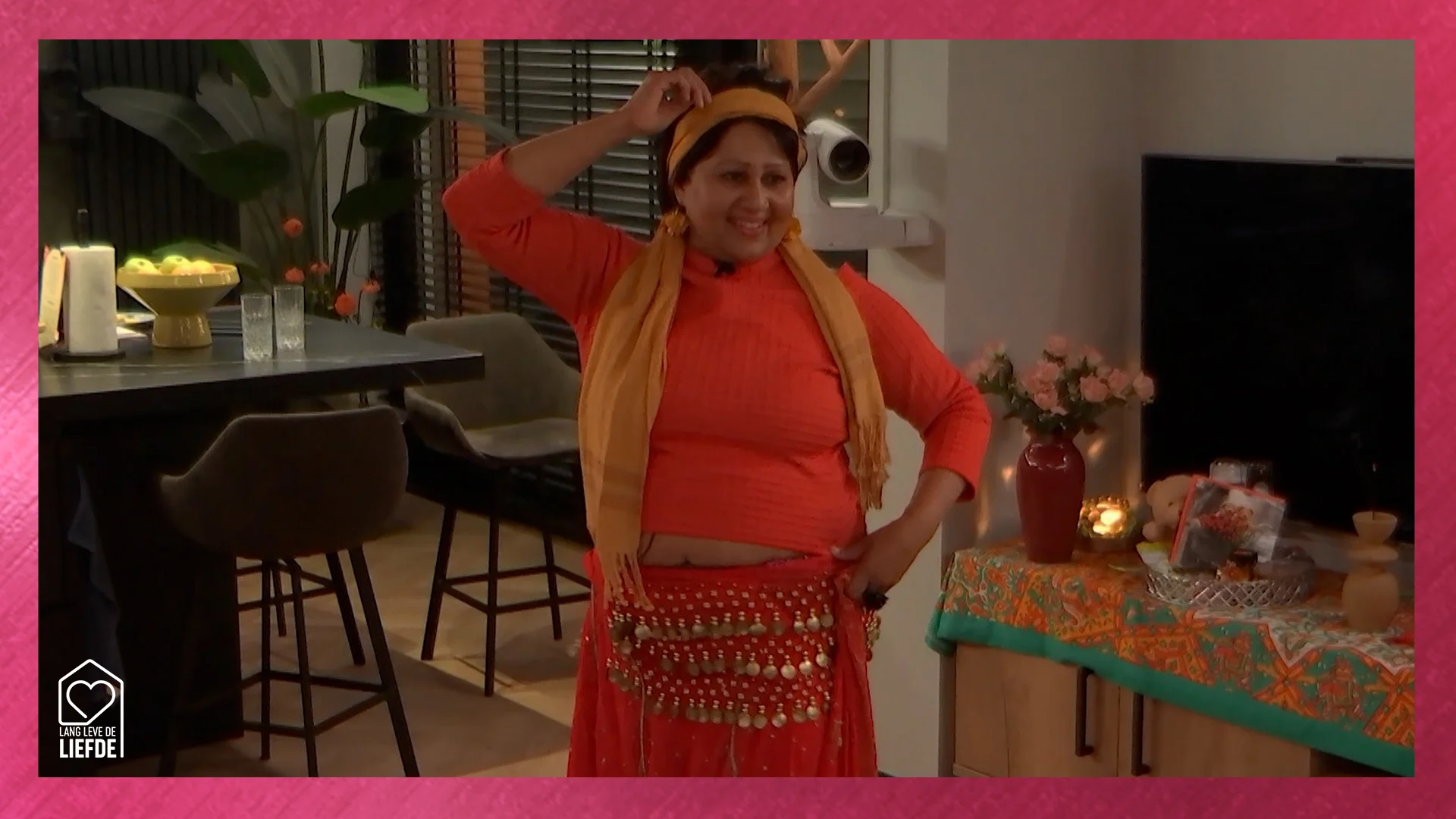 De losse heupjes van Farida maken indruk!