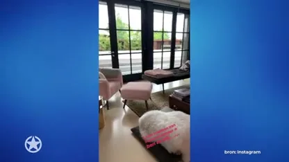 Patty showt vol trots nieuw interieur