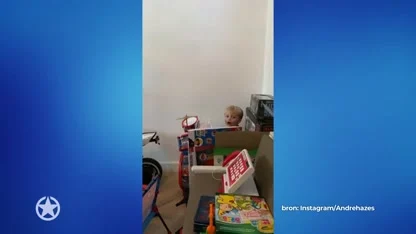 Kleine Dré treedt in de voetsporen van zijn vader