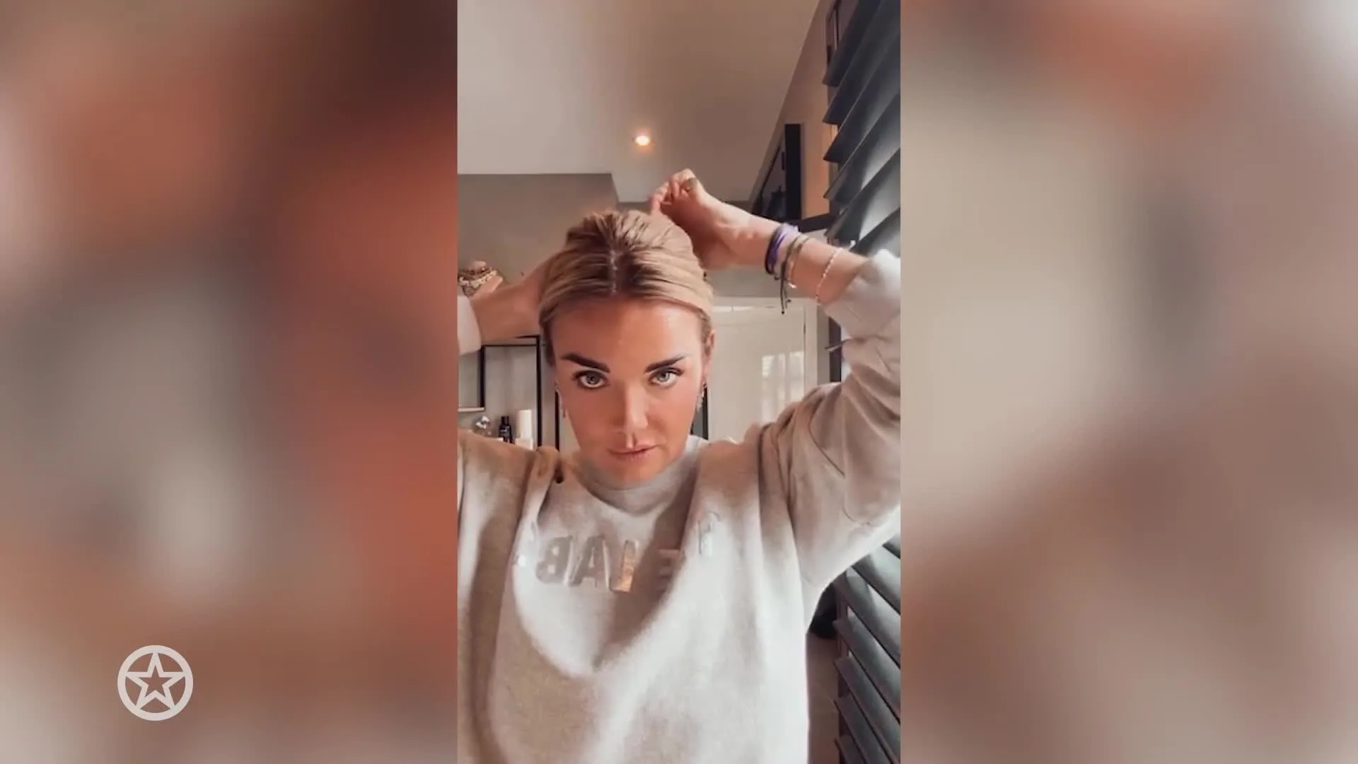 Monique Westenberg geeft een haartutorial 