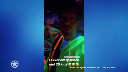 Nicolette en Bas vieren verjaardagsfeestje dochter