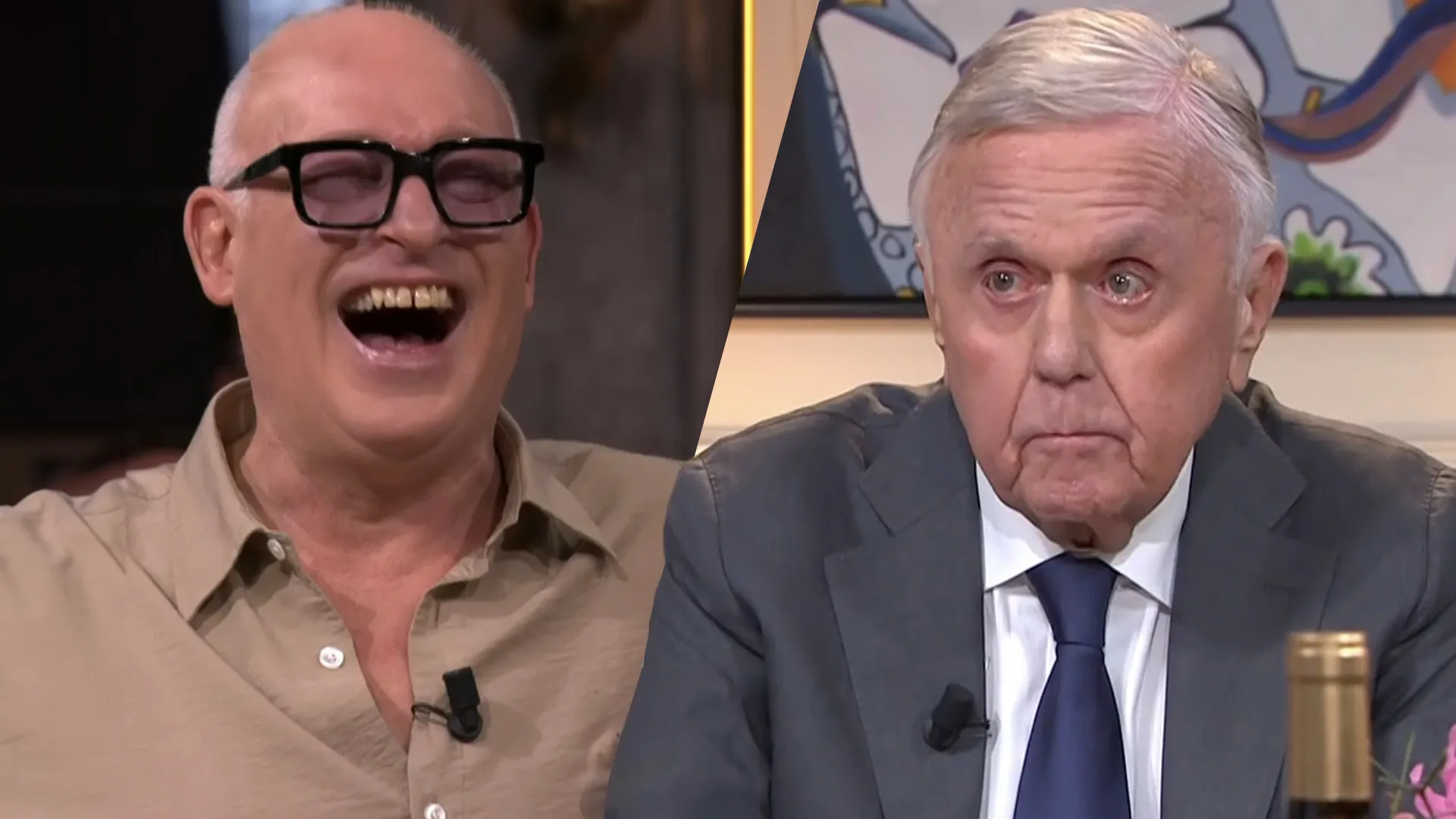 ZIEN: René van der Gijp giert om 'gek gesprek' Harry Mens