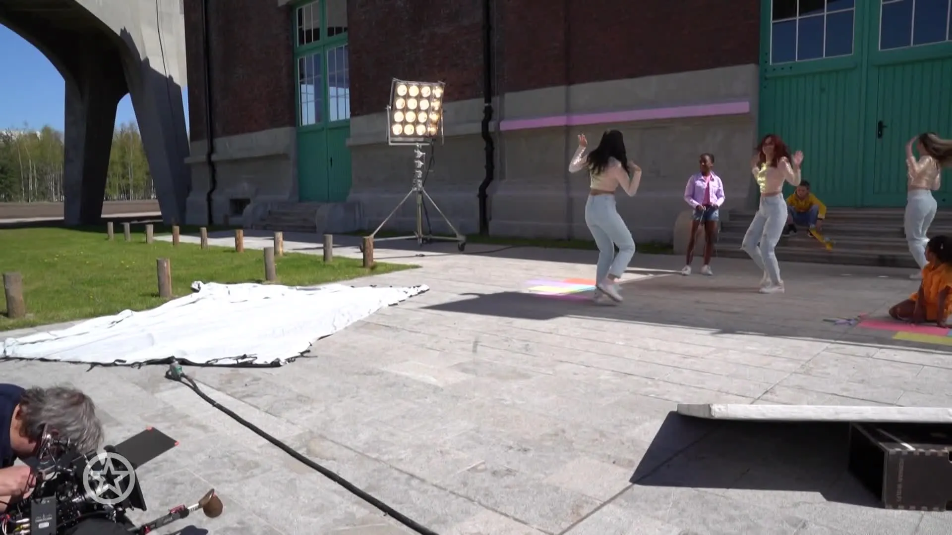 Klaasje neemt laatste videoclip op met K3