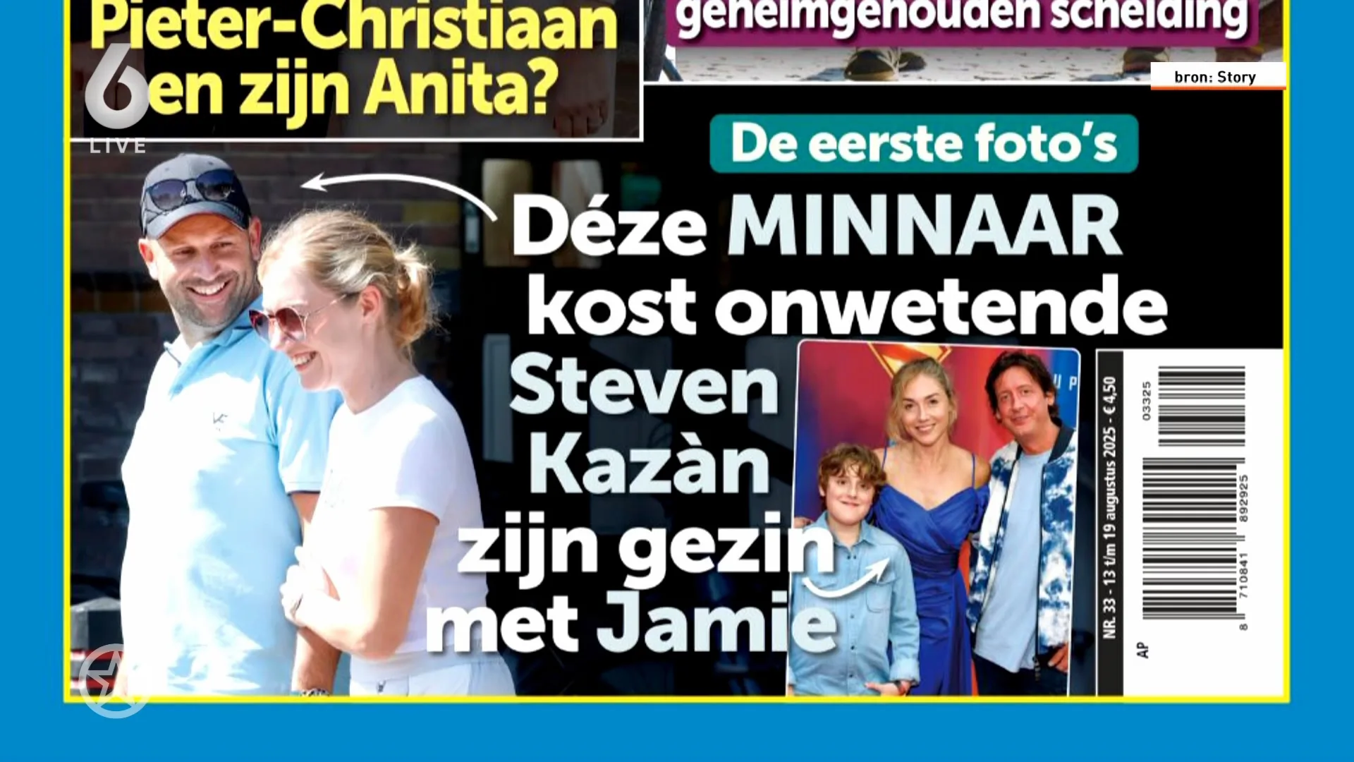 Oscar Kazàn reageert op breuk broer Steven en Jamie na overspel