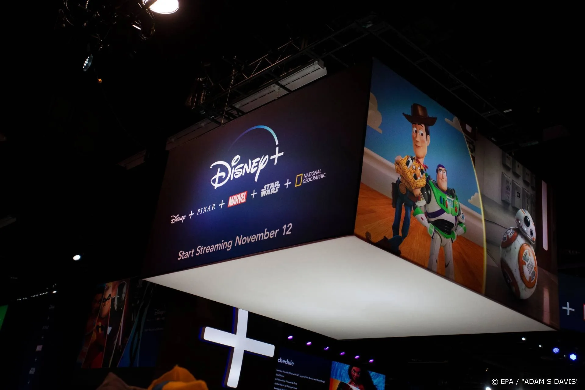 Disney+ haalt vijfjarenplan abonnees in acht maanden