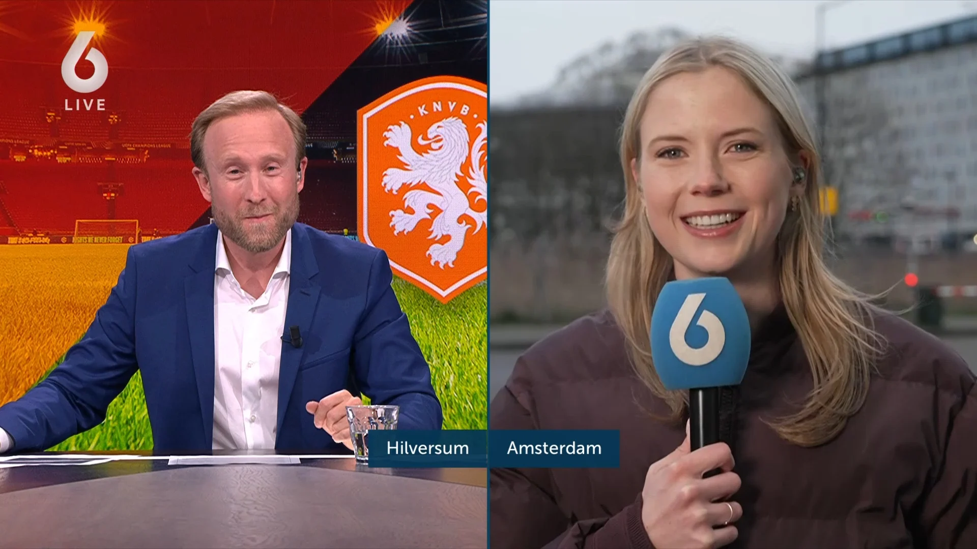 Nederlands elftal speelt tegen Noorwegen in Johan Cruijff Arena