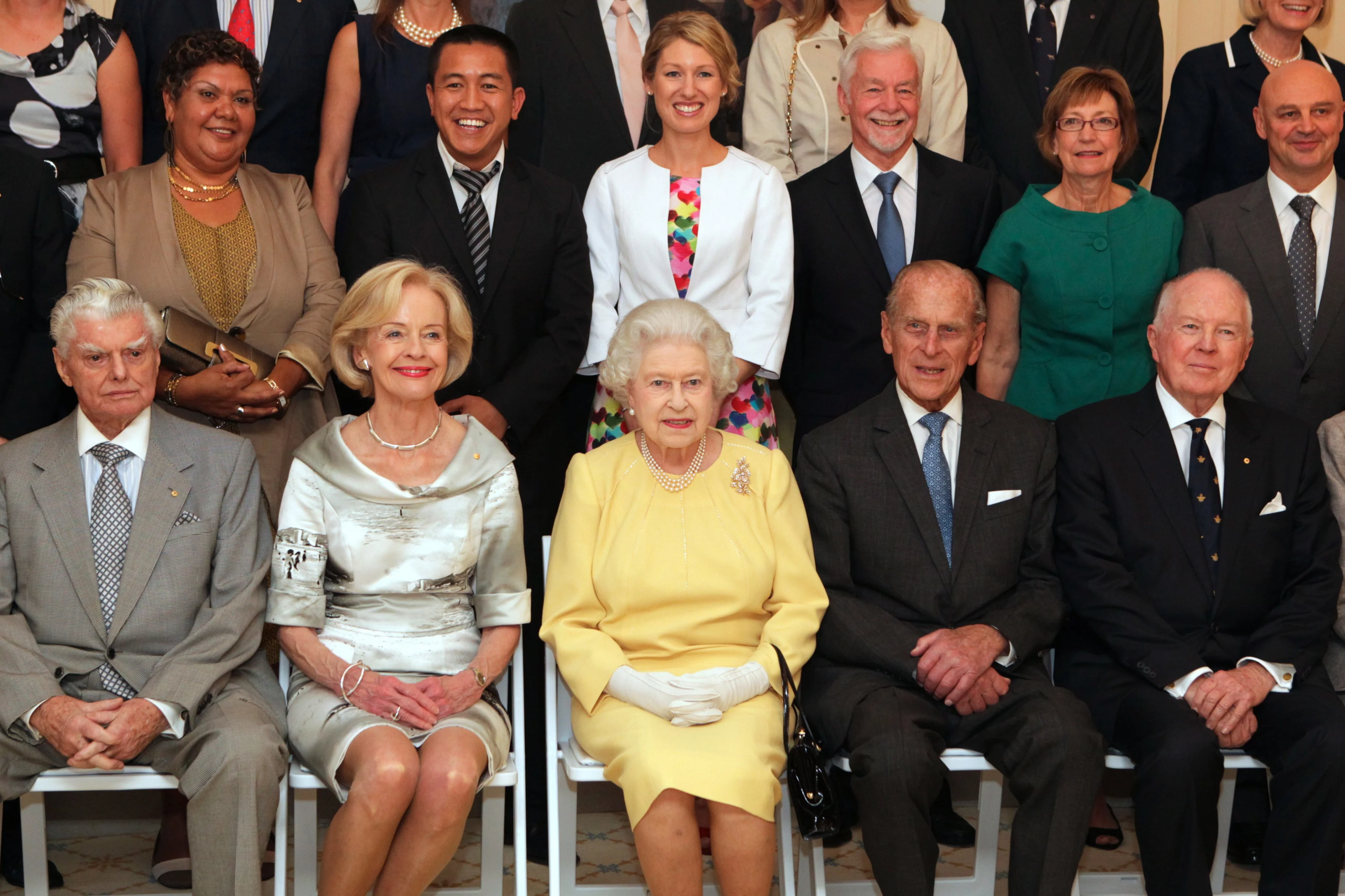 Nieuwe foto van Elizabeth en Philip voor verjaardag