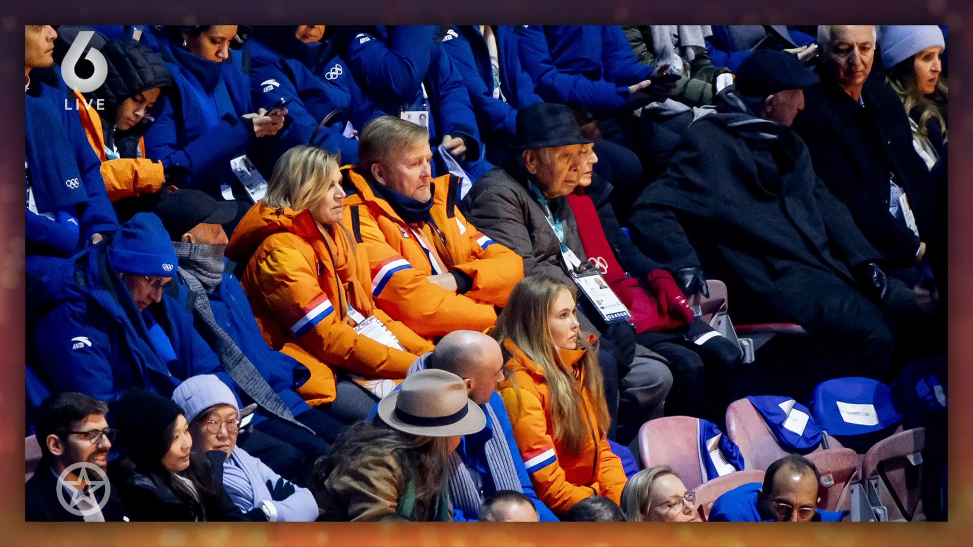 Prinses Amalia gaat samen met haar ouders medaillewinnaars ontvangen