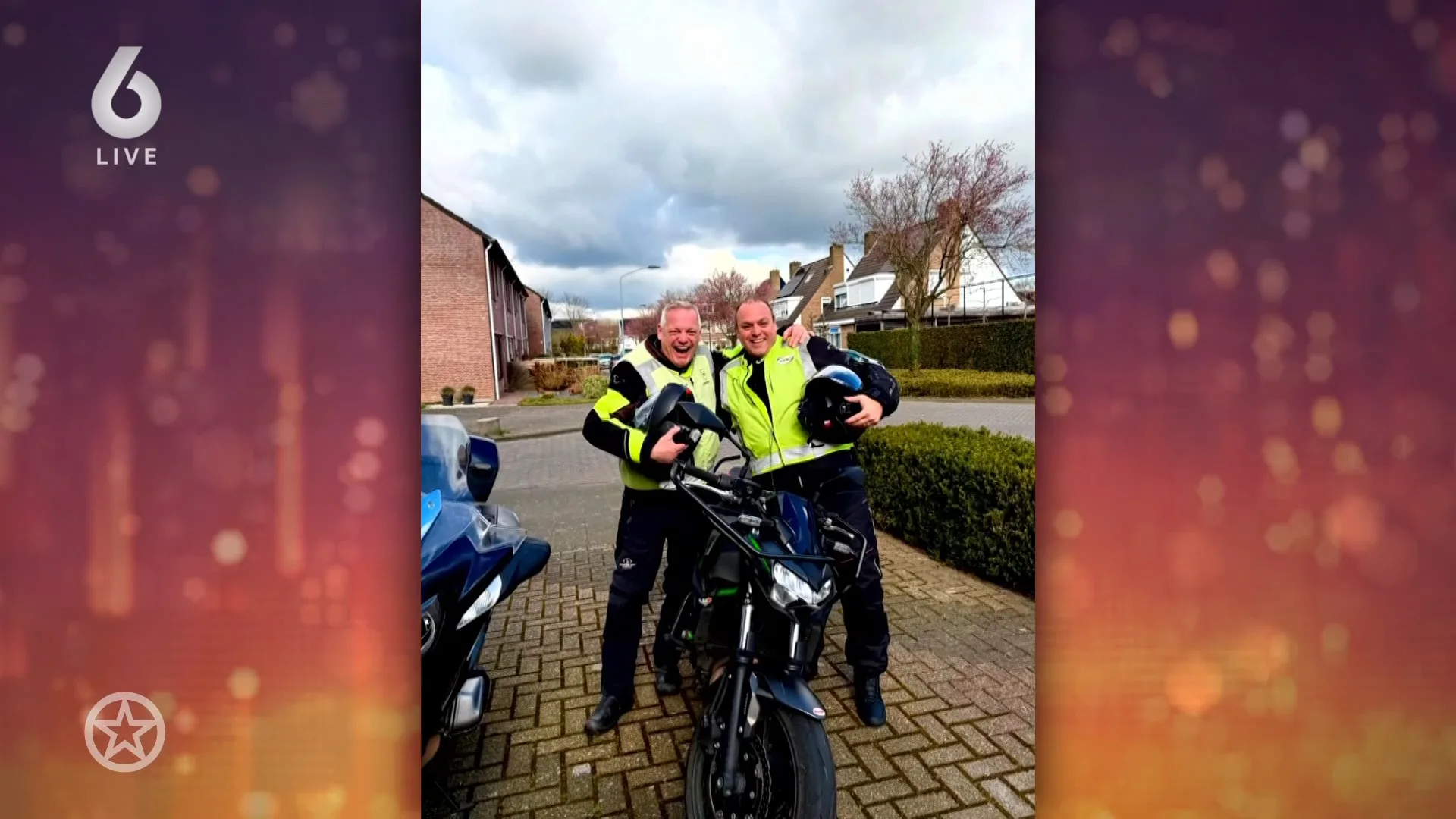 Frans Bauer rijdt nu motor