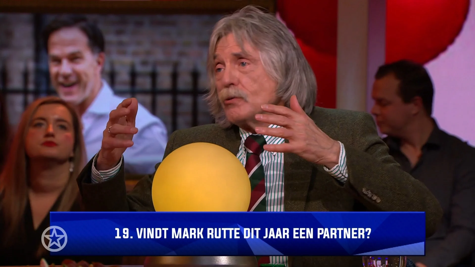 Johan Derksen voorspelt liefdesleven Mark Rutte