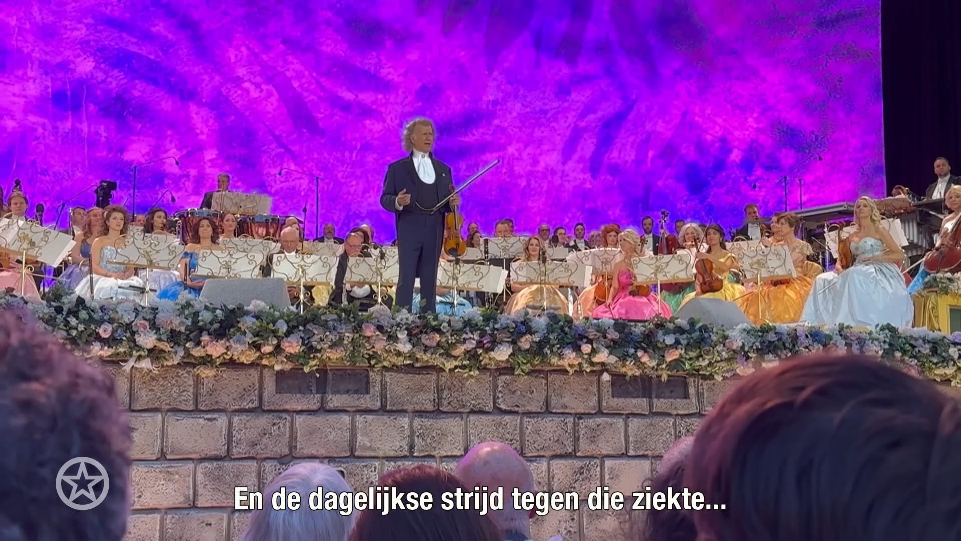André Rieu op de Vrijthof concerten over de ziekte van Emma Kok