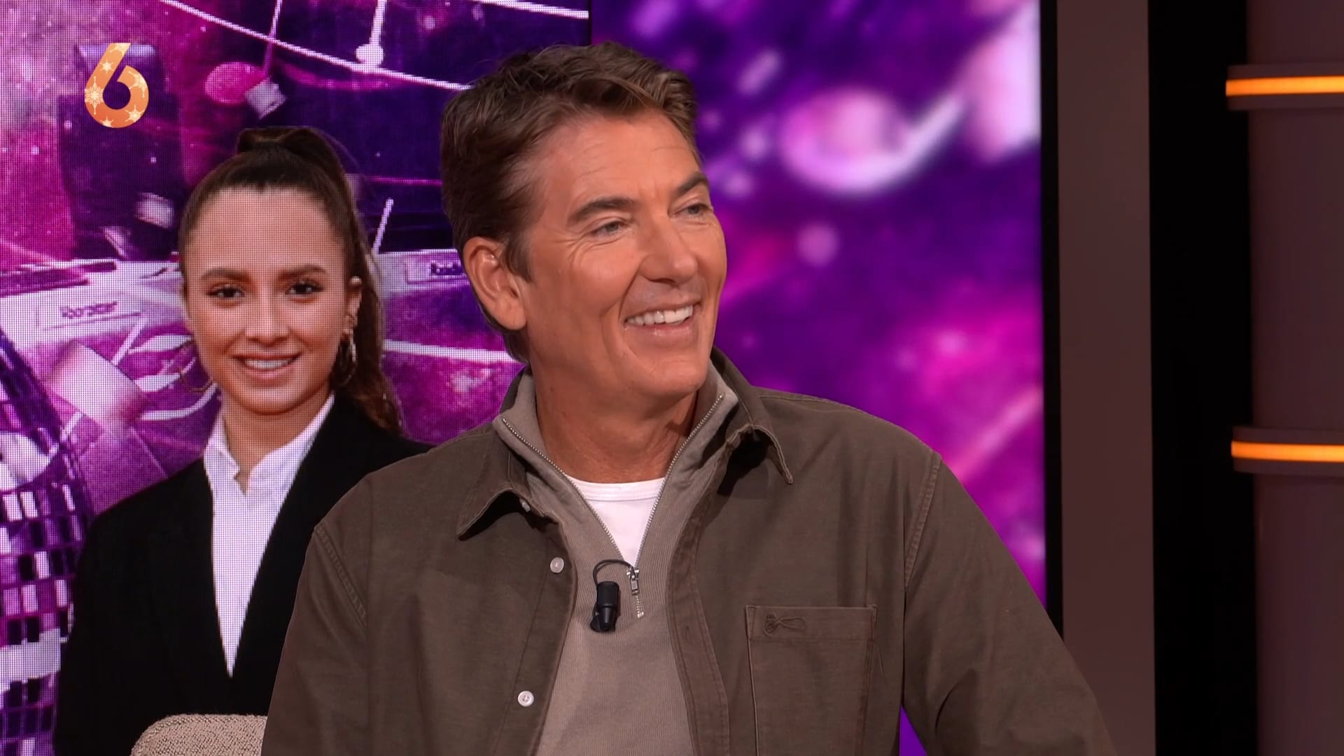 Een opmerkelijke gast in het publiek bij Jada Borsato