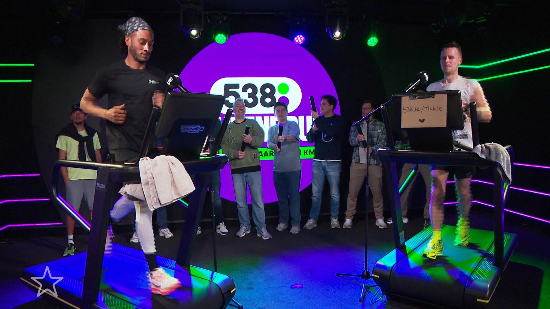 Prins Pieter-Christiaan rent voor goede doel bij Radio 538