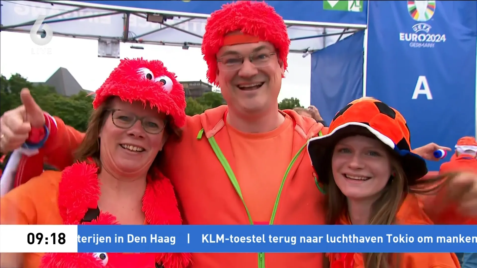 Hamburg kleurt langzaam oranje: fanzone in Duitse stad opent deuren