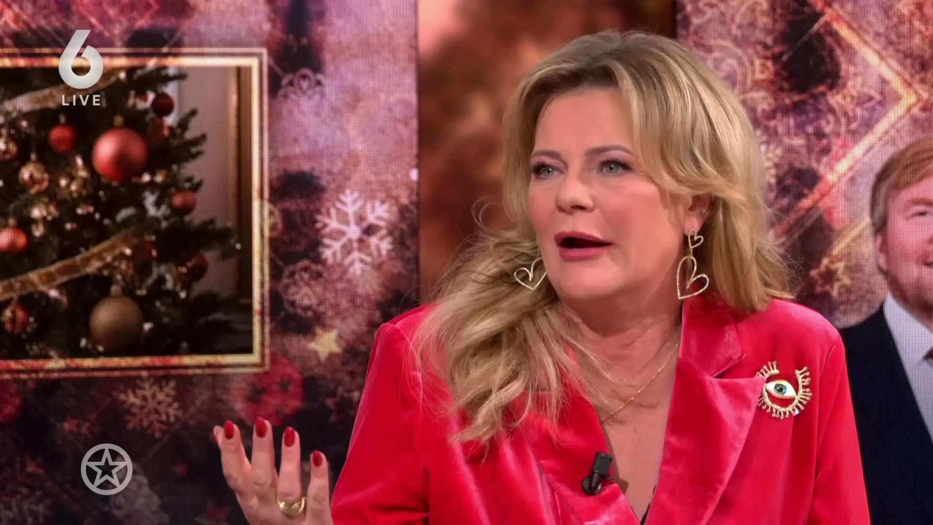 De kerstboom staat weer bij de Oranjes