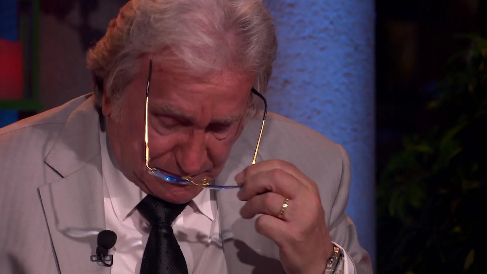 Lee Towers in tranen tijdens Beste Zangers