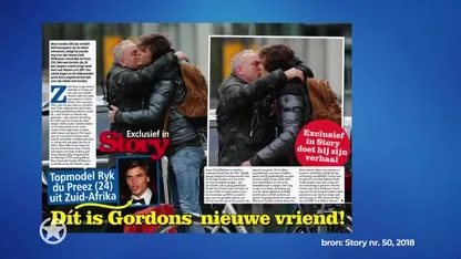 Gordon op gevoelige plaat vastgelegd met 24-jarige nieuwe vlam