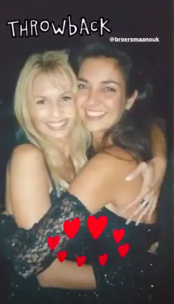 Leontine Borsato blikt terug op vroeger met oude foto