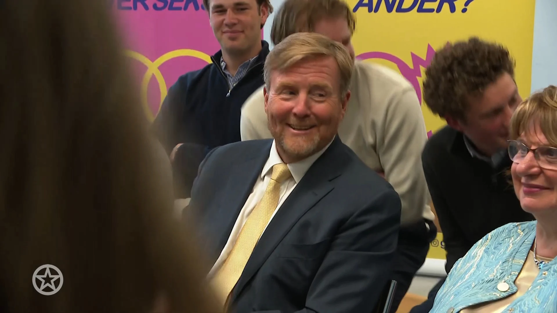 'Flirt-signalen van koning Willem-Alexander worden niet altijd opgemerkt'