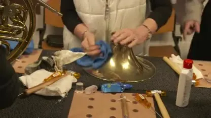 Beatrix poetst erop los!