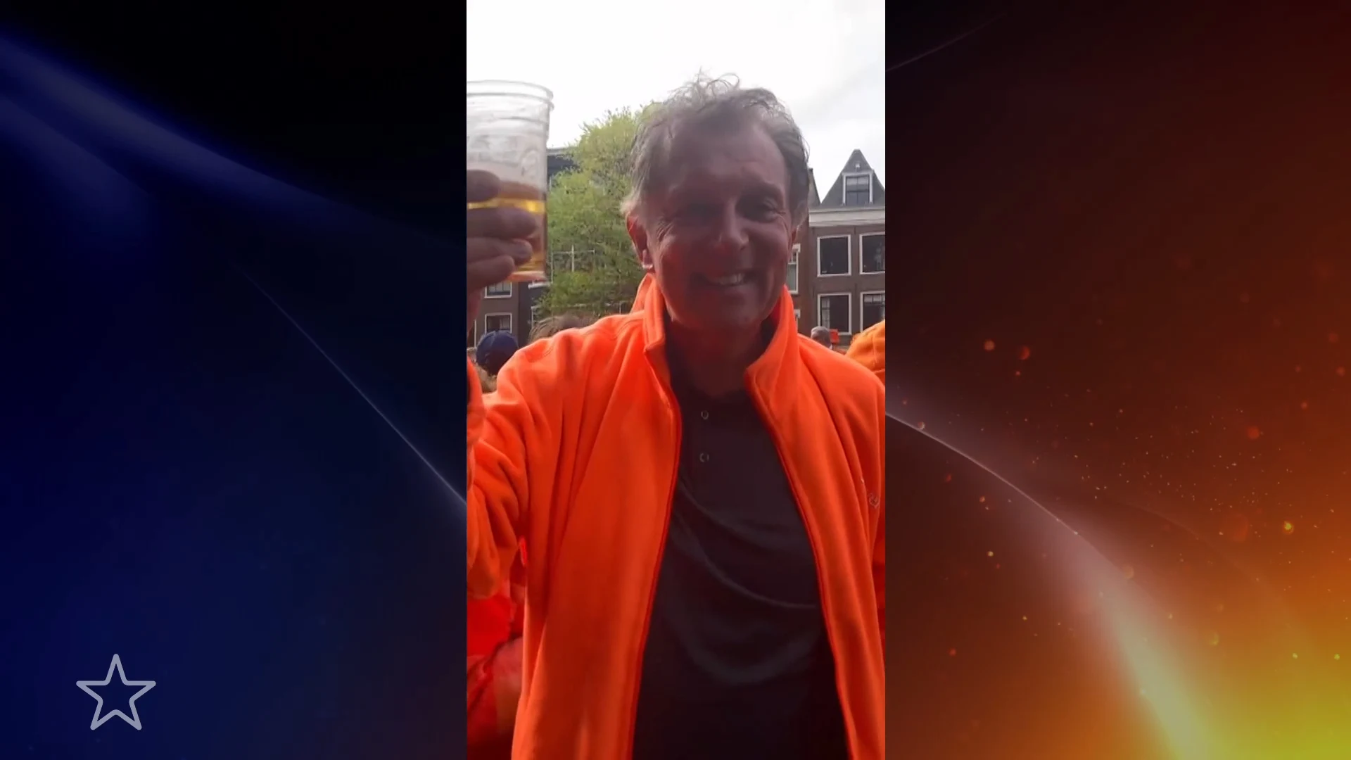 Zien: Robert ten Brink leeft zich uit op Koningsdag 2026