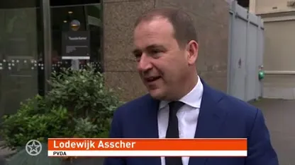 Politici vieren feest op binnenhof