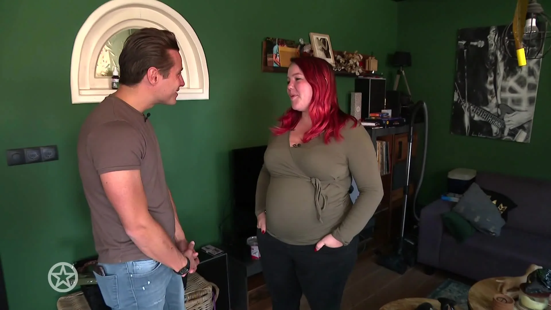 Thom op bezoek bij Mathilde in Urk