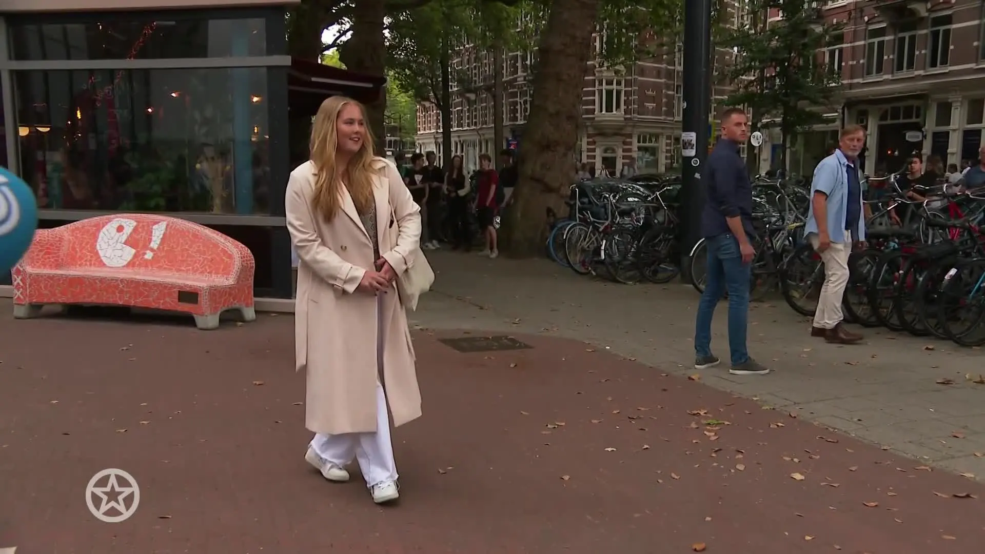 Prinses Amalia begint aan studententijd