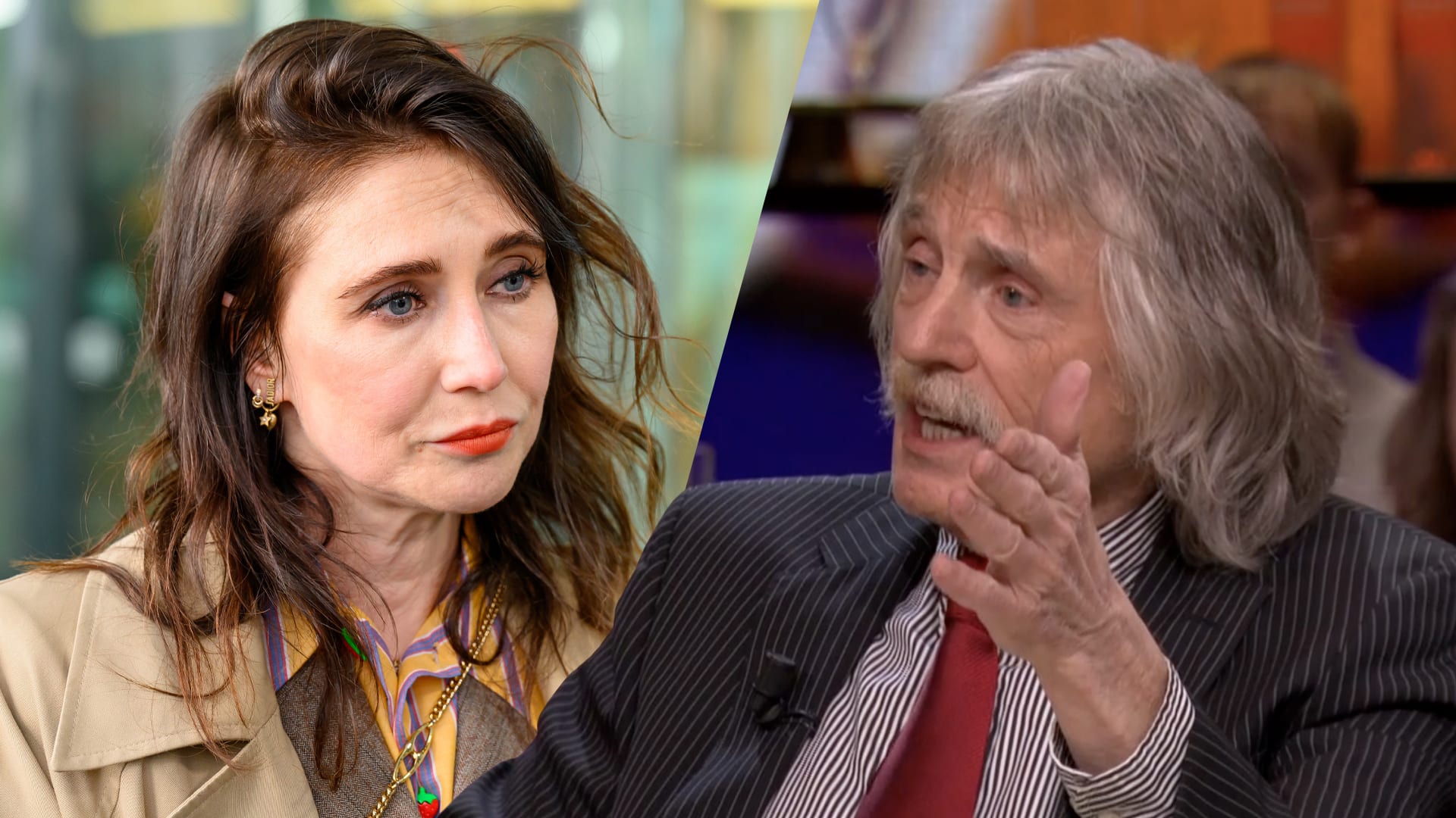 Johan reageert op nieuw filmpje van Carice van Houten: 'Zij moet professionele hulp vragen'