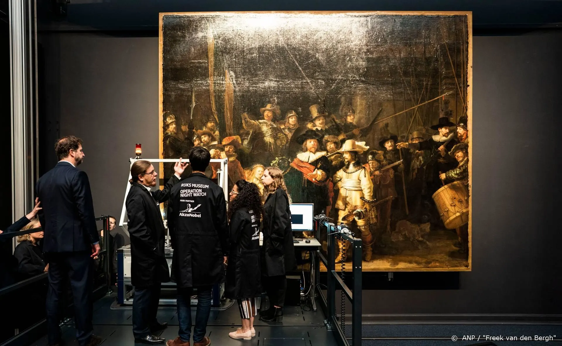 Restauratie van de Nachtwacht vertraagd door coronacrisis