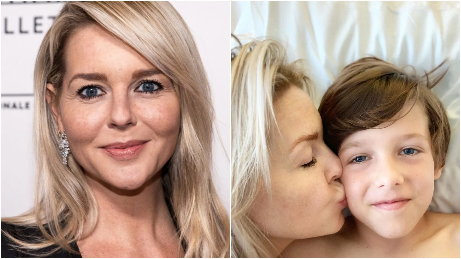 Zoontje Chantal Janzen in het ziekenhuis