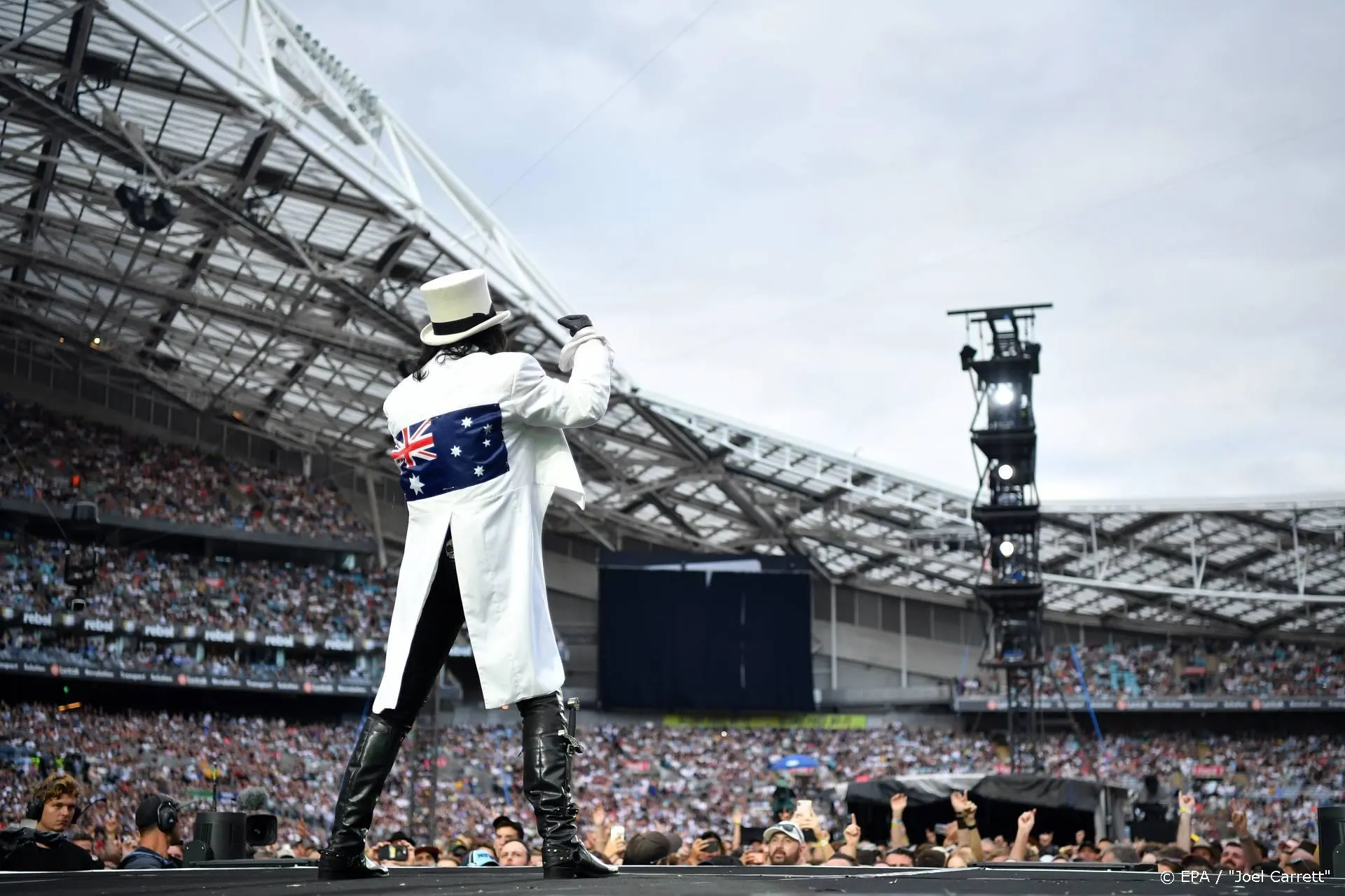 Teller benefietconcert Australië staat op ruim 5,5 miljoen euro