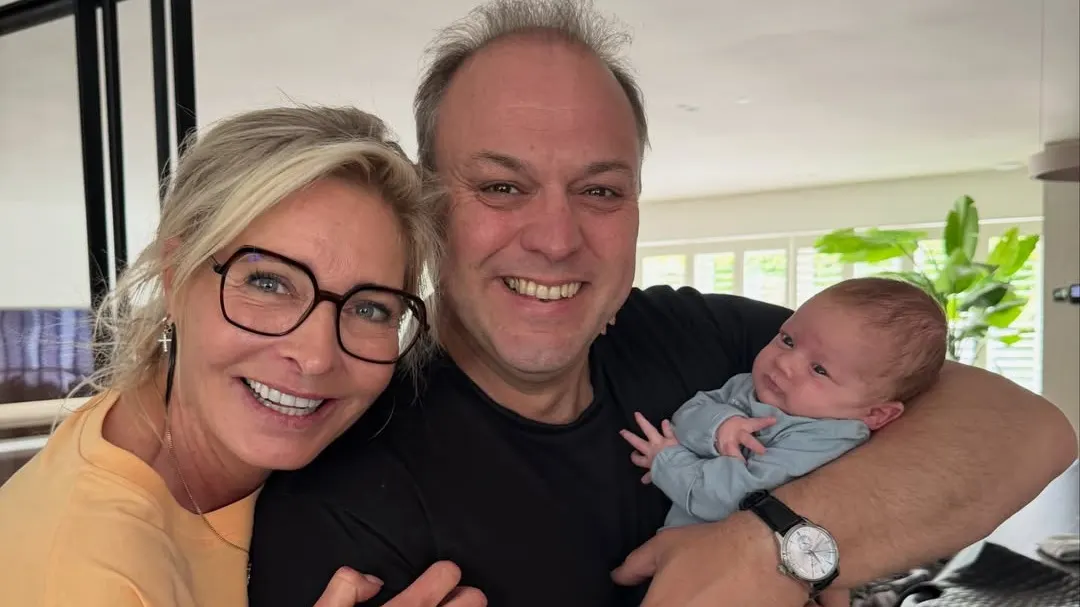 Kleinzoon Mariska Bauer draagt emotionele naam Jan: 'Naar mijn broer die overleden is'