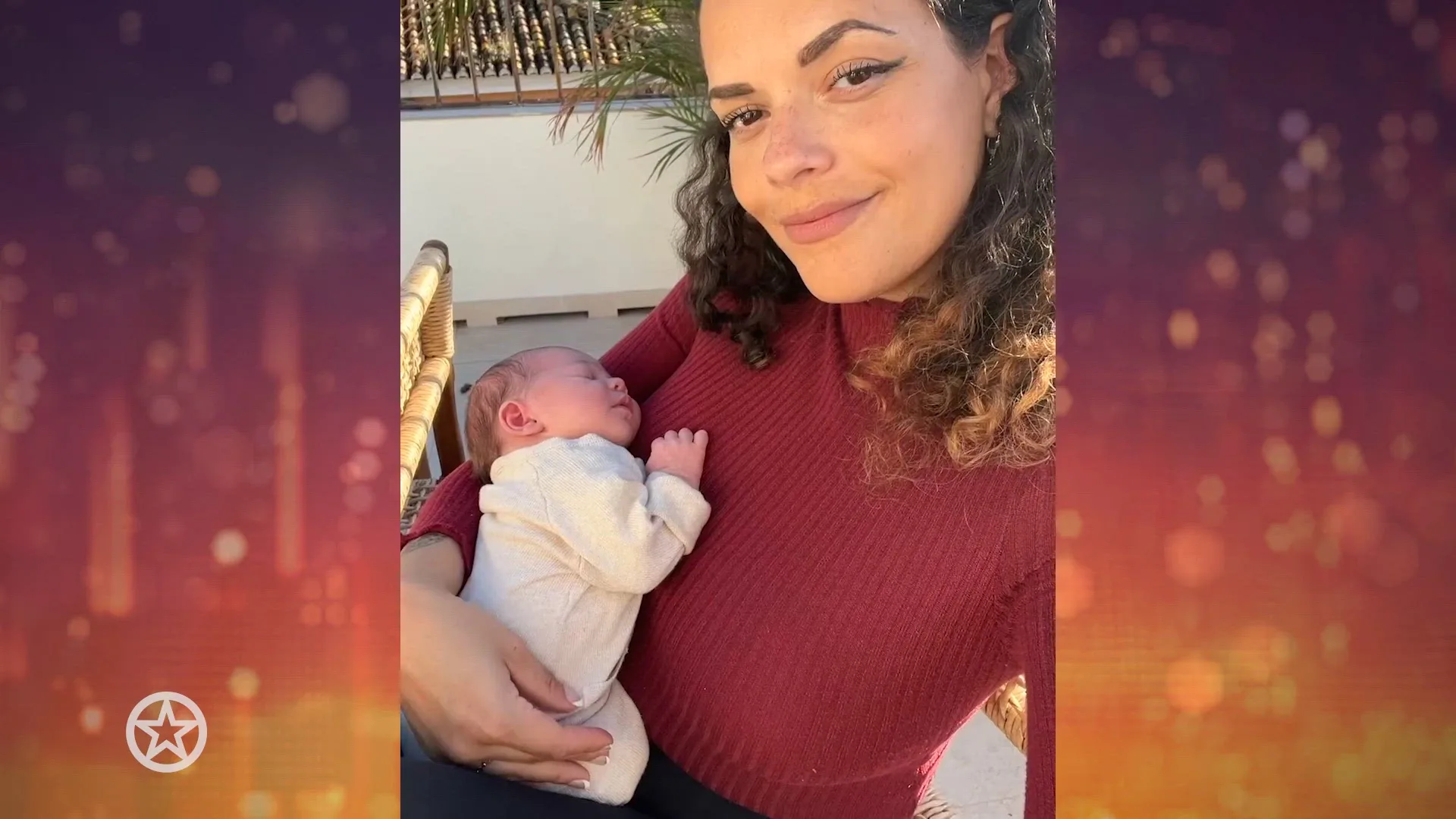 Denise uit B&B Vol Liefde met pasgeboren dochtertje