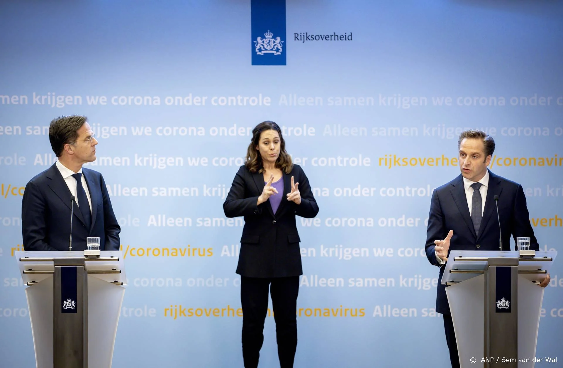 Ruim vijf miljoen kijkers voor coronapersconferentie