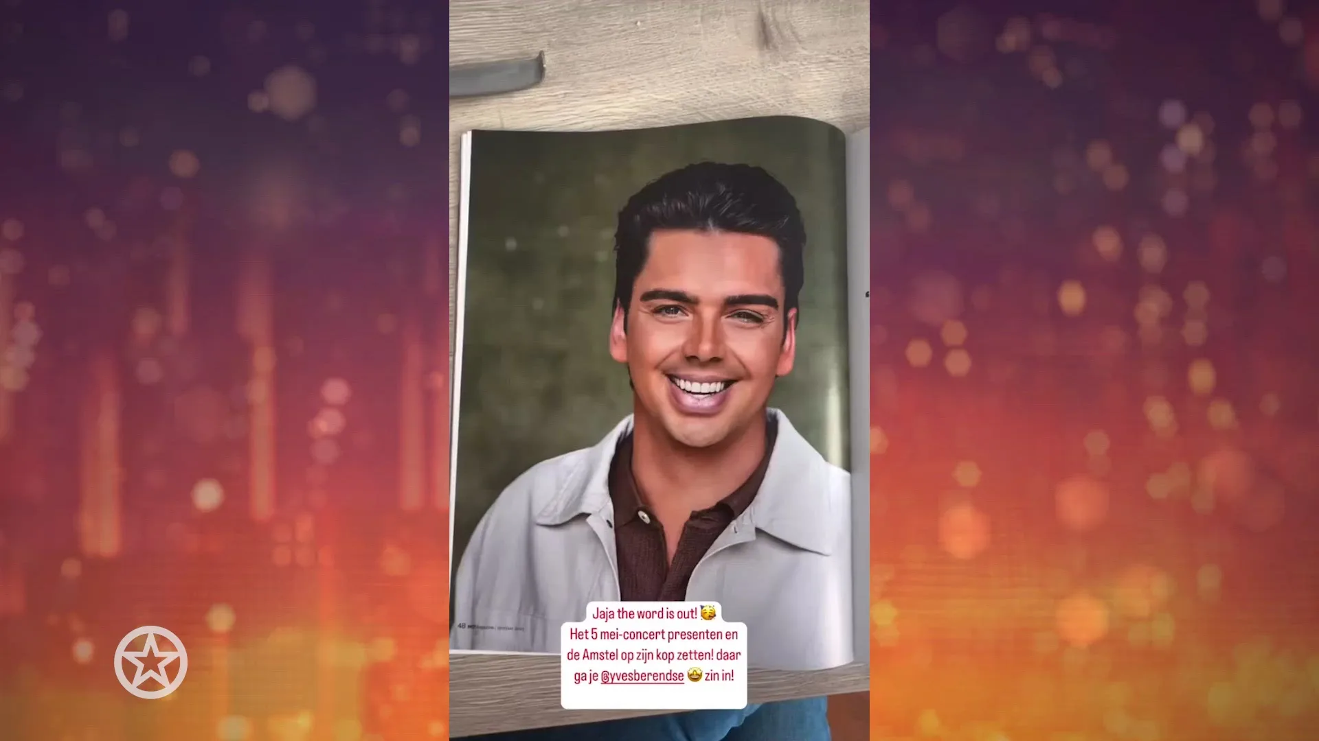 Yves Berendse presenteert 5 mei concert