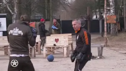 Pittige staredown tussen Utopia-kemphanen Gerrit en Adriaan