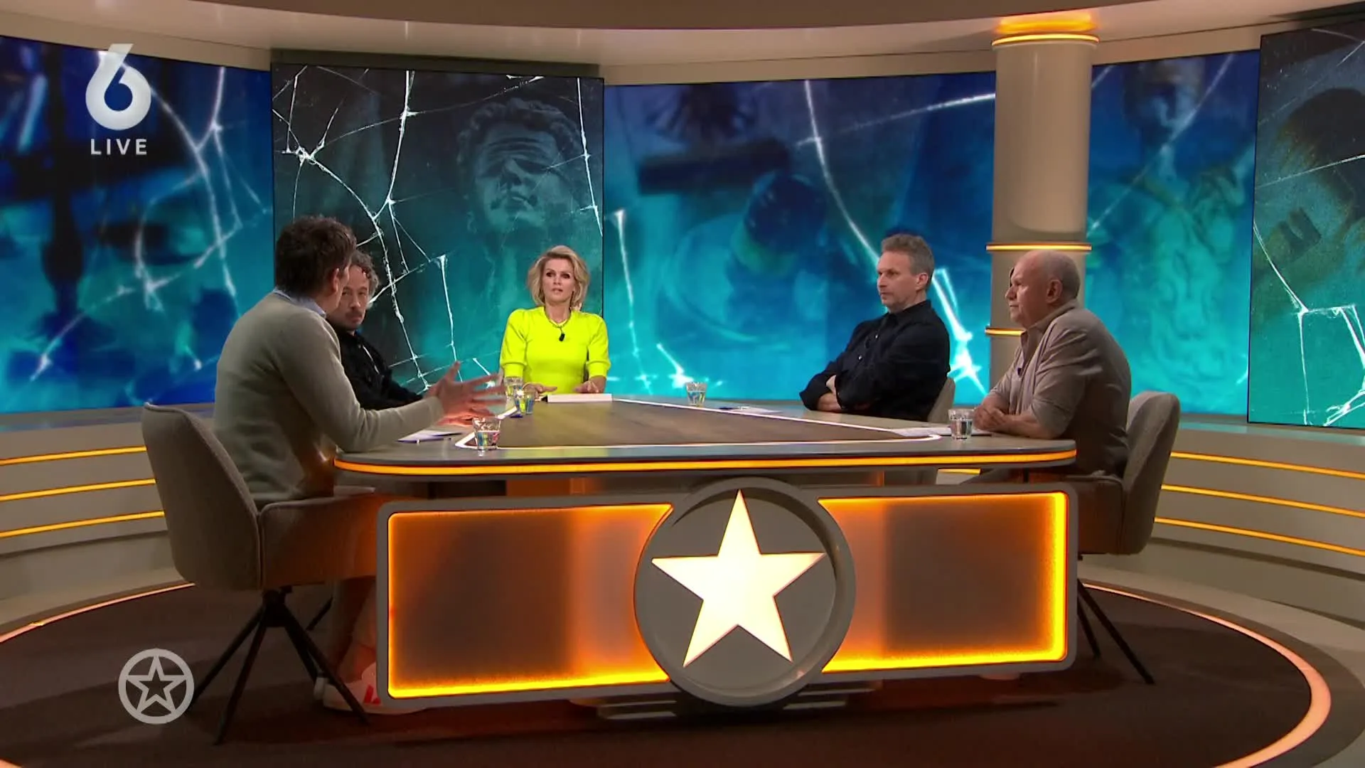 Shownieuws-tafel over kort geding Tom Egbers