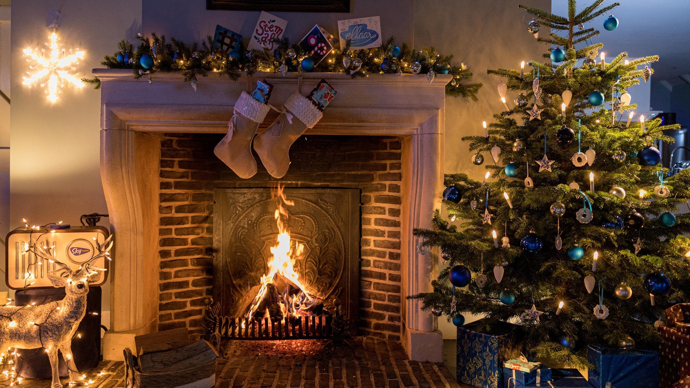 SBS6 zendt haardvuur uit tijdens eerste kerstdag