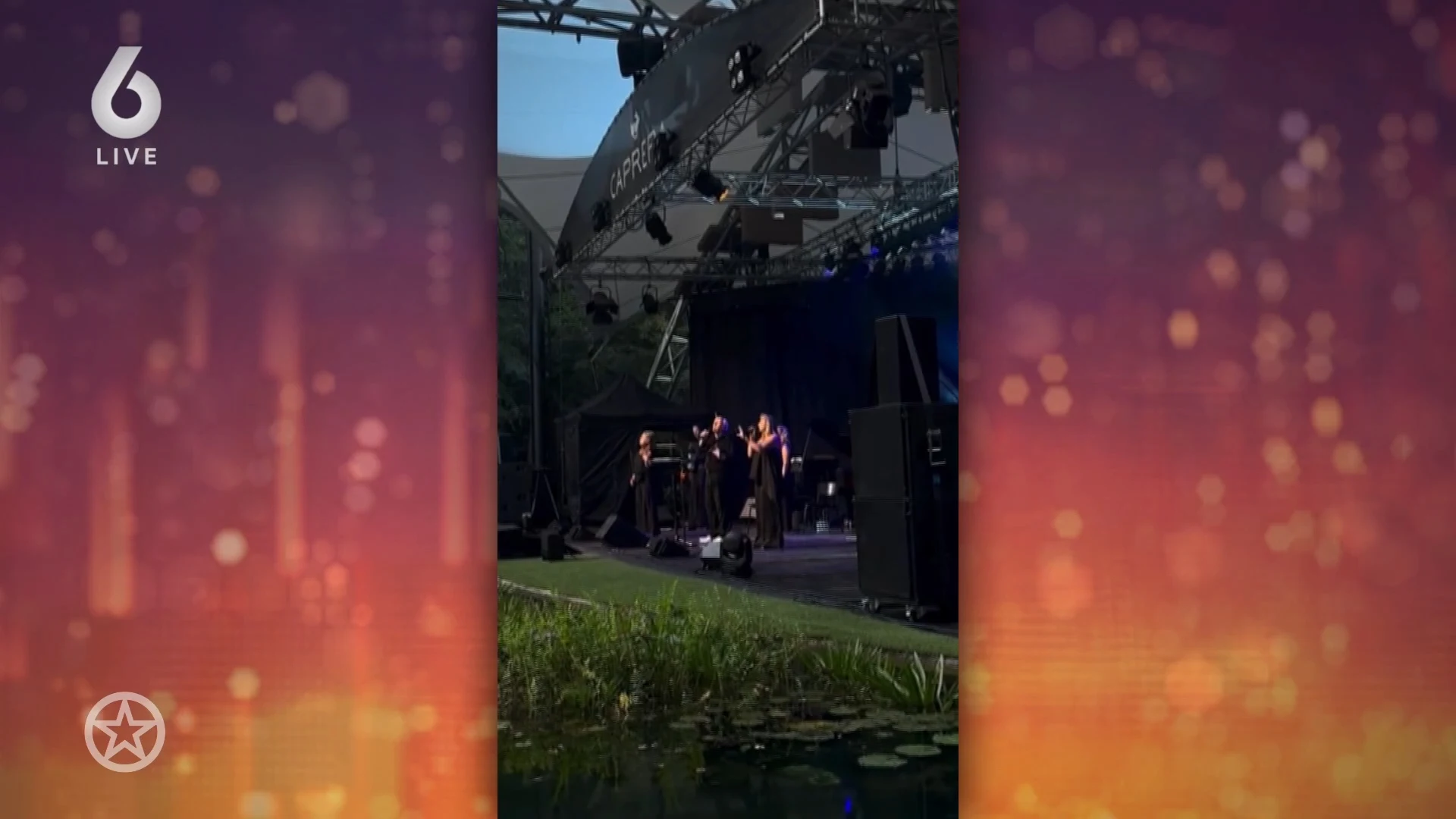 Roxeanne Hazes treedt op met Herman van Veen