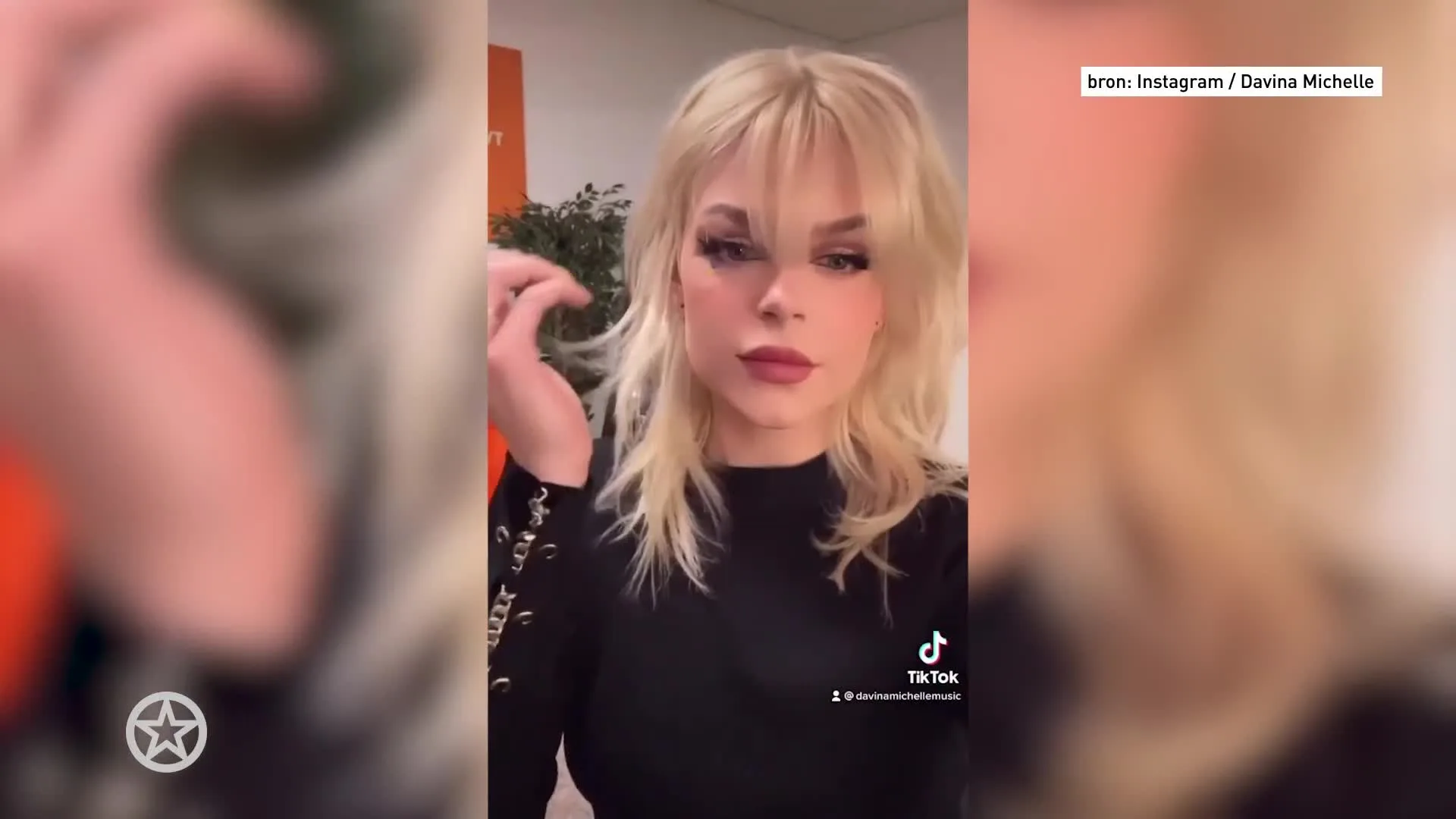 Nieuwe look voor Davina Michelle