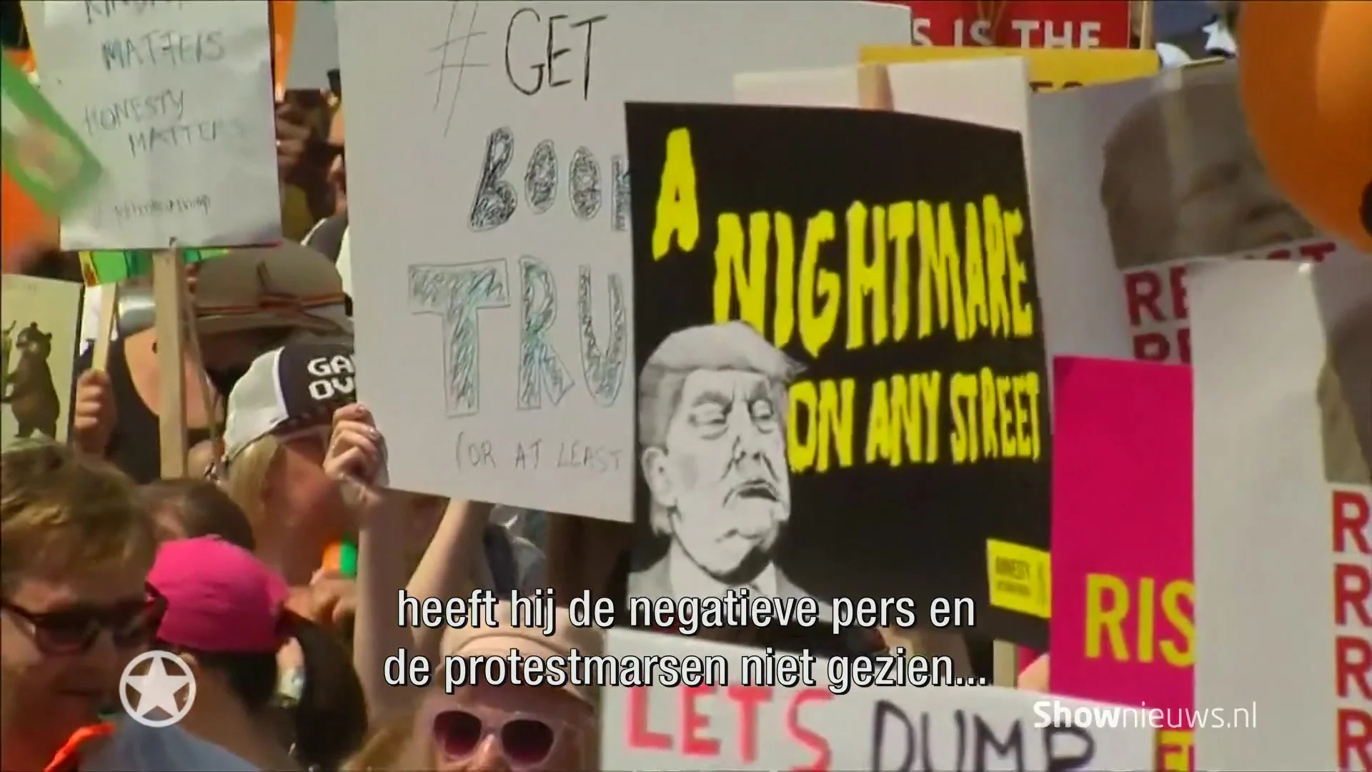 Trump 'gezellig' op de thee bij de Queen