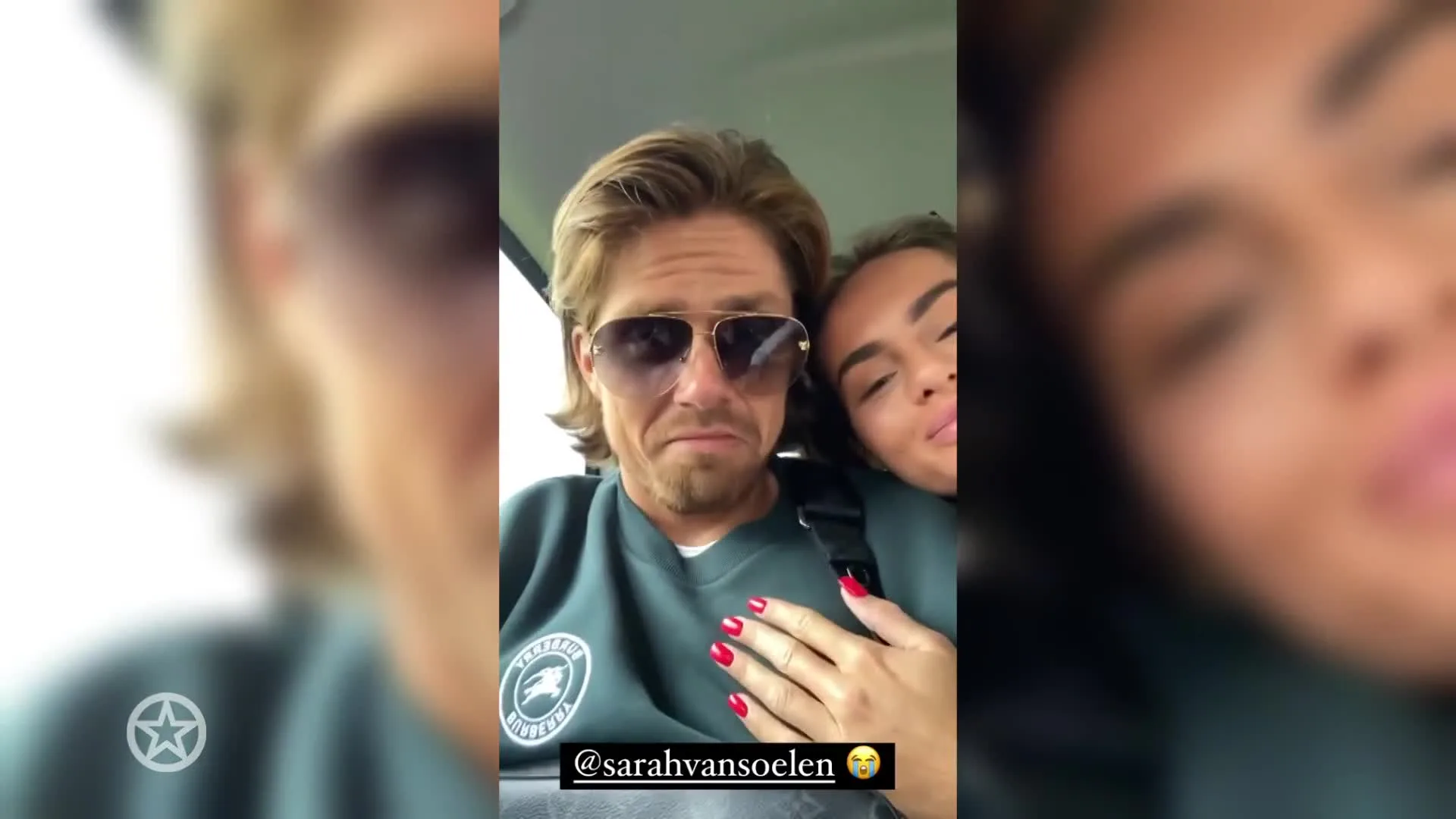 André deelt onzeker moment met Sarah