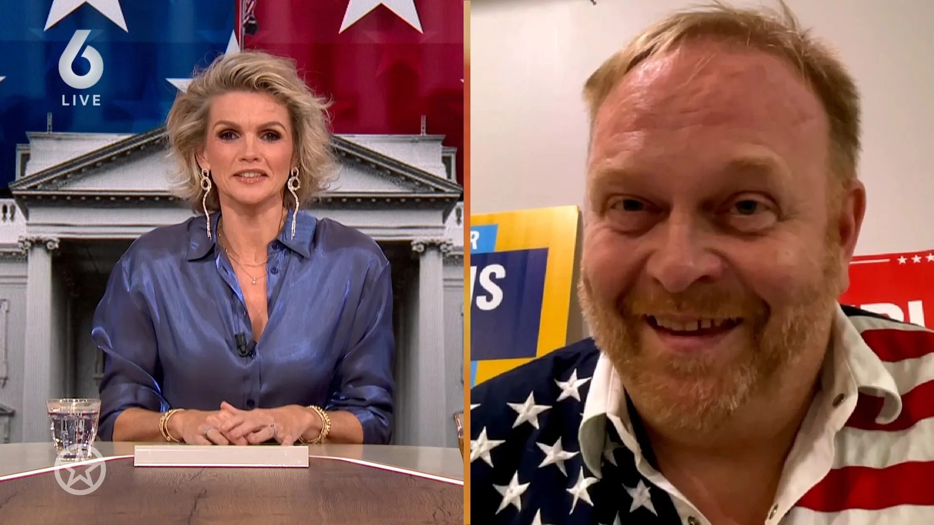 Frits Huffnagel volgt de Amerikaanse presidentsverkiezingen op de voet