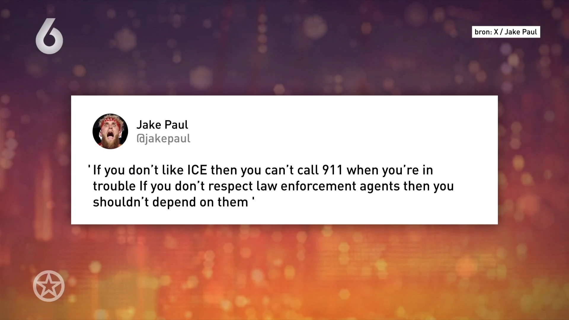Jake Paul doet controversiële uitspraken over ICE