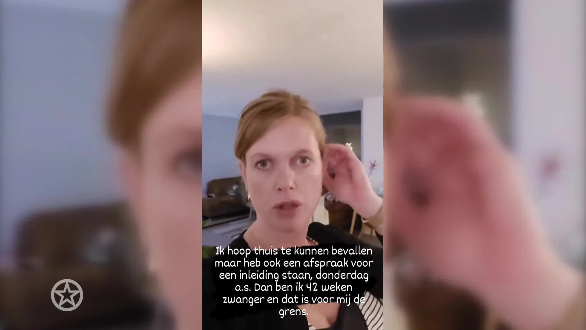 Stel uit Een Huis Vol ouders geworden van negende kindje